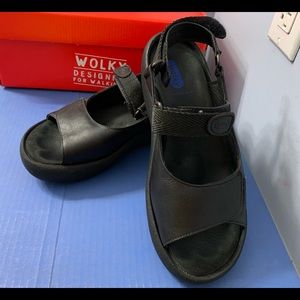 Wolky jewel sandals size 38 (US 8) EUC